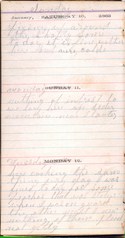 Diary entry Dated 01/10/64