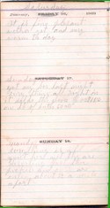 Diary entry Dated 01/16/64