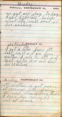 Diary entry Dated 02/12/64