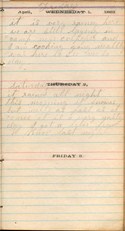 Diary entry Dated 04/01/64
