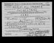 WW II Draaft Registration